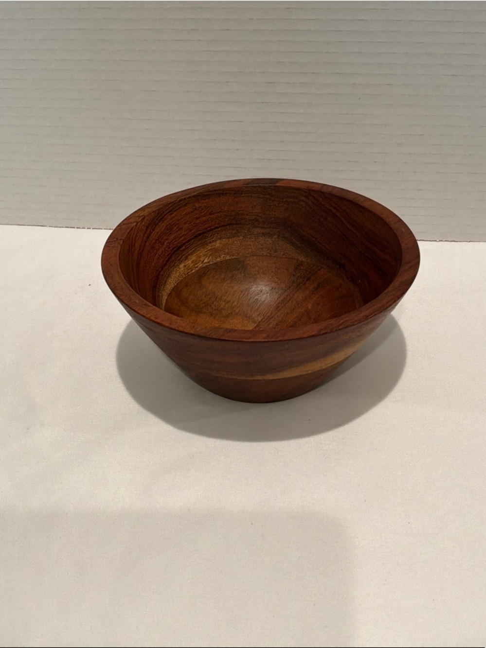 Mountain Woods Organic brown wood serving /decorative bowl